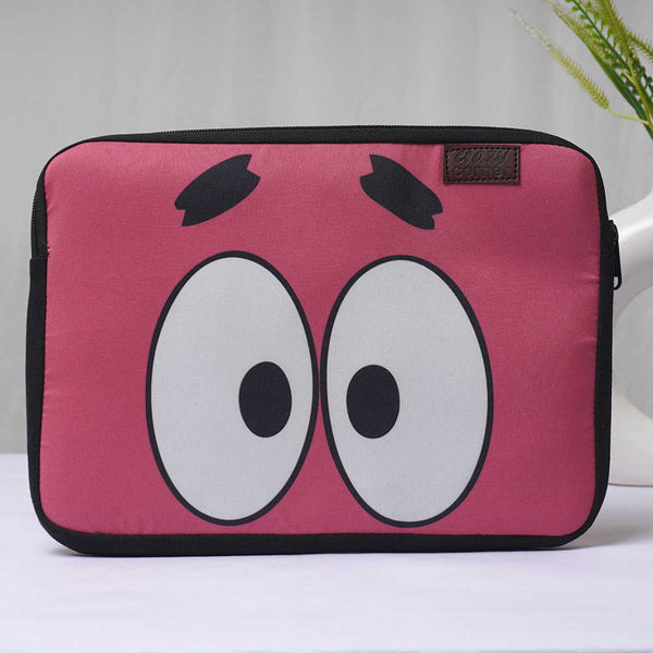 Pink Printed Laptop Sleeve/Cover 11 inch